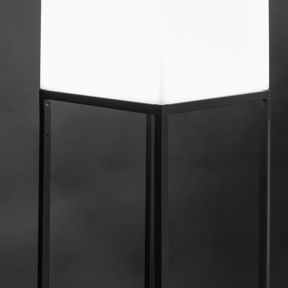 Vloerlamp Block Wit Grijs E27 38 x 38 x 155 cm